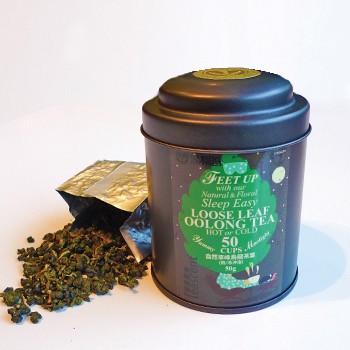 Sleep Easy Loose Leaf Oolong Tea – 50g Tea Caddy