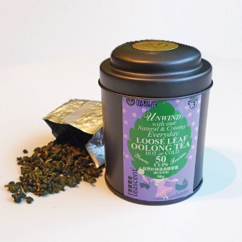 Everyday Loose Leaf Oolong Tea – 50g Tea Caddy