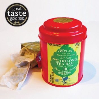 All Day Loose Leaf Oolong Tea Bags – 10 bags Tea Caddy